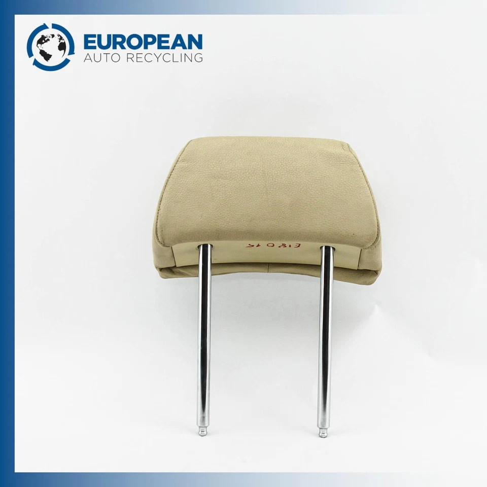2008-2010 BMW 550I Left Drivers Side Front Beige Headrest - OEM - Image 3 of 4