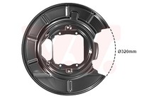 Spritzblech Ankerblech Hinten Links FüR Bmw 5Er Touring E39
