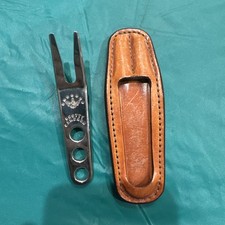 Scotty Cameron Divot/Pivot Tool Stainless Steel w/ Leather Holster