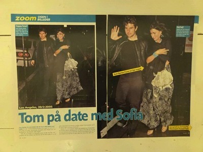 TOM CRUISE & SOFIA VERGARA Great Danish Clippings Articles N147
