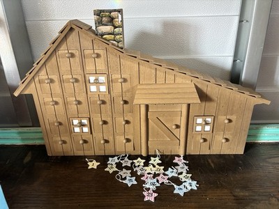 Little House on the Prairie Queen's Treasures Wooden Advent Calendar w/Ornaments