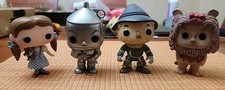 Vaulted Wizard Of Oz Funko Pop Lot Dorothy, Tin Man, Scarecrow & Cowardly Lion
