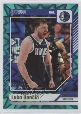 2024-25 Panini Donruss Teal Explosion 93/149 Luka Doncic Luka Dončić #82 ne1