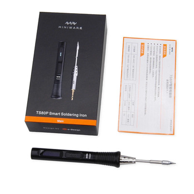 NEW Miniware TS80P Electric Soldering Iron 30W Smart Adjustable Temperature OLED