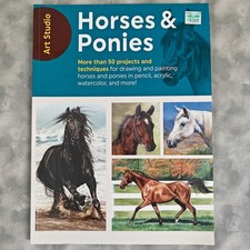 Art Studio Horses  Ponies Drawing  Painting Techniques Walter Foster 2019 PB