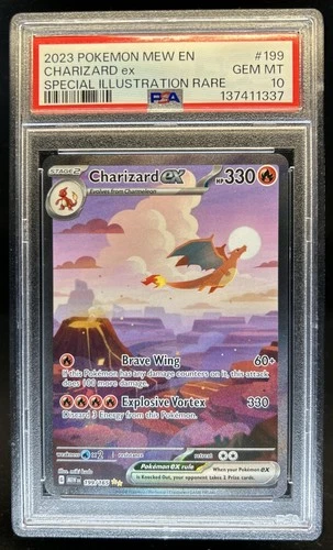 2023 Pokemon SV 151 Charizard ex Special Illustration Rare #199/165 PSA 10
