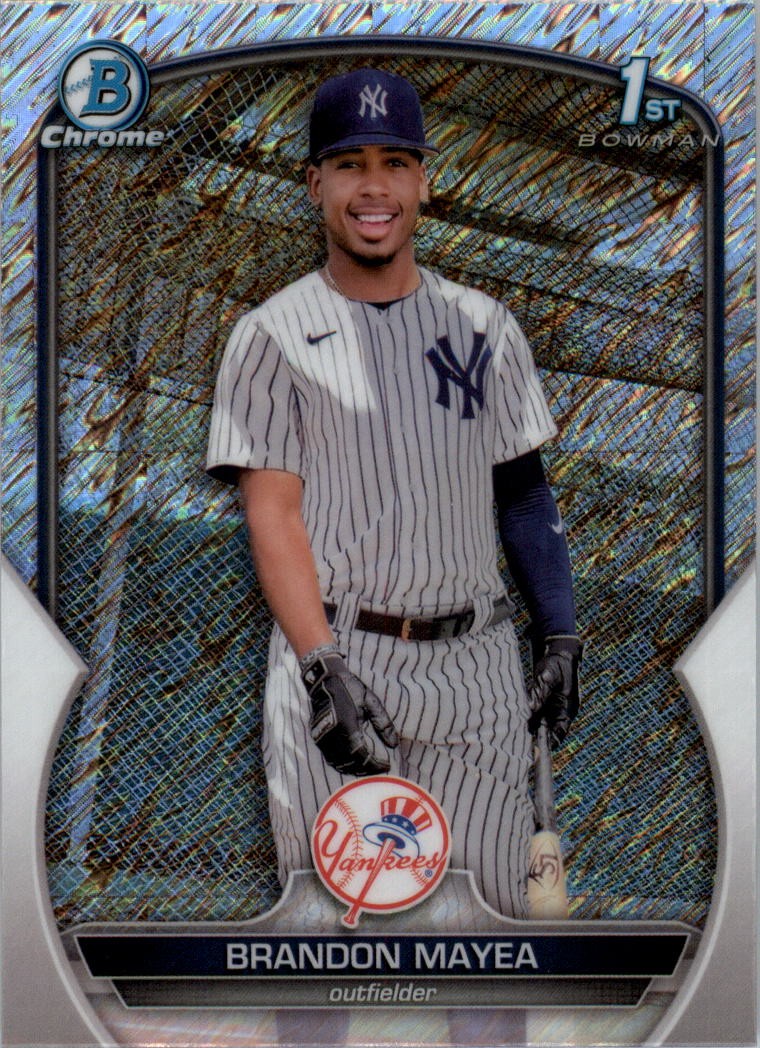 2023 Bowman Chrome Prospects Shimmer Refractors #BCP188 Brandon Mayea - BB