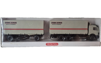 Wiking Nr. 571 03 36 Mb Wechselpritschen-Lastzug / Stiebel Eltron H0 1:87