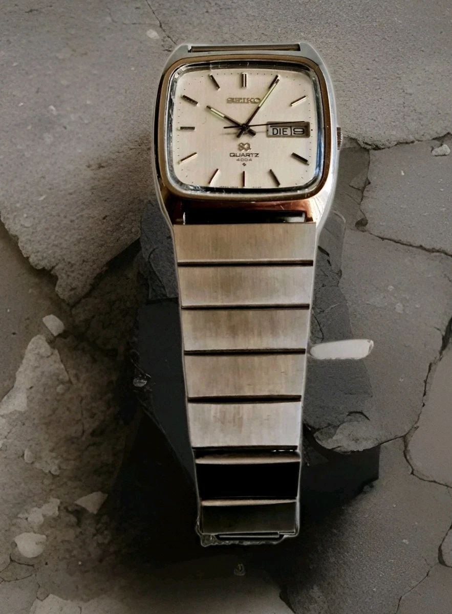 OROLOGIO SEIKO VINTAGE 7N22-8A00 Oro Quarzo Linea Slim Elegante Cinturino Pelle Scatola EUR 41