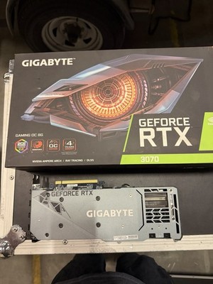  Gigabyte GeForce RTX 3070 Gaming OC 8GB GDDR6 Graphics Card