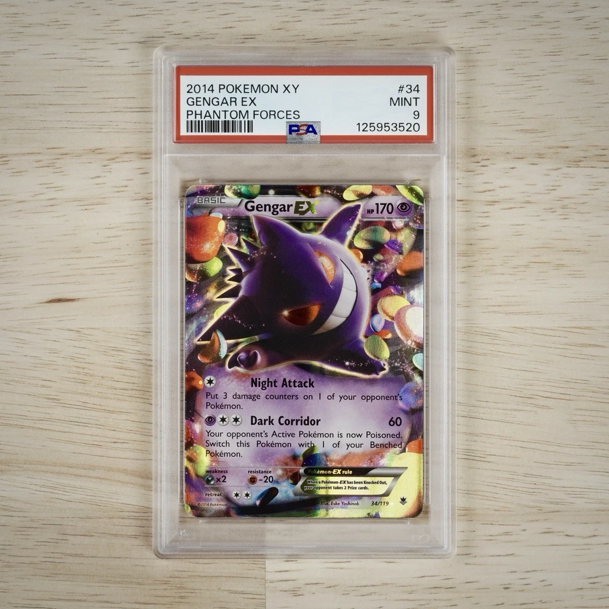トルネロスEX FA 2012 PSA 9 Pokémon TCG Professional Sports Authenticator (PSA) XY-Phantom