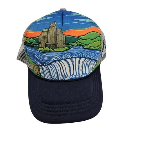 Niagara Falls Souvenir Trucker Hat Slow Factory Danahy Real Estate Cap