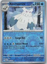 Abomasnow 060/182 Uncommon Destined Rivals Pokemon Reverse Holo Near Mint