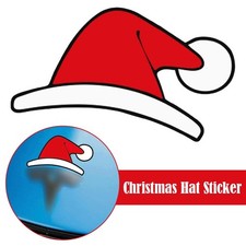Santa hat Holographic Stickers Christmas Party Labels Envelopes Crafting 