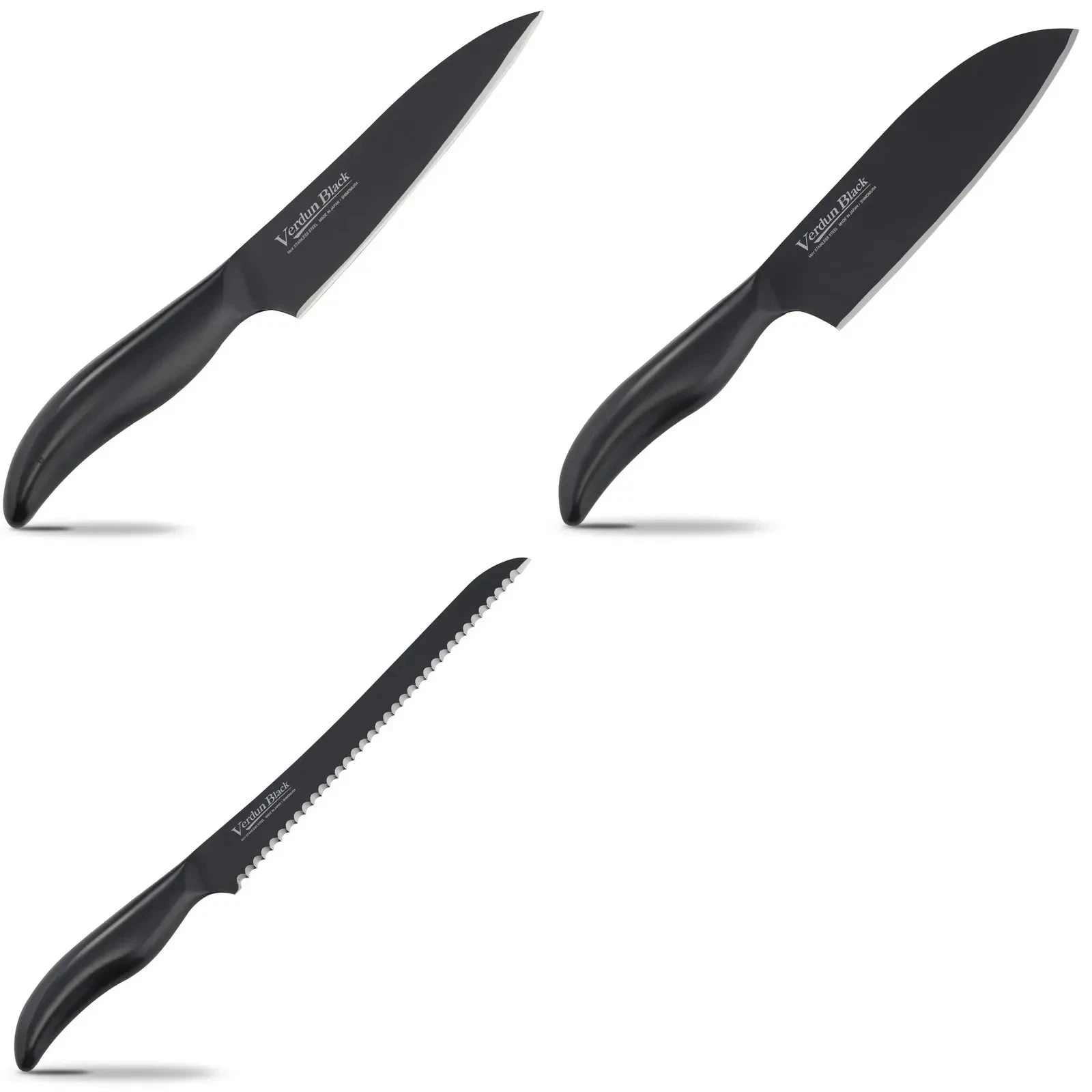 Verdun Black Knife Set, Molybdenum Vanadium Steel, Dishwasher Safe, Made in Japa
Opens in a new wind