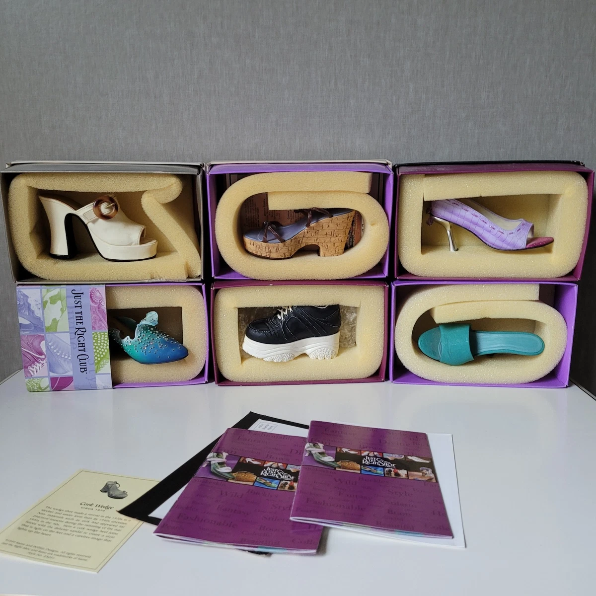 JUST THE RIGHT SHOE 9点セット Just the Right Shoe Willitts Collectible Sculptures & Figurines