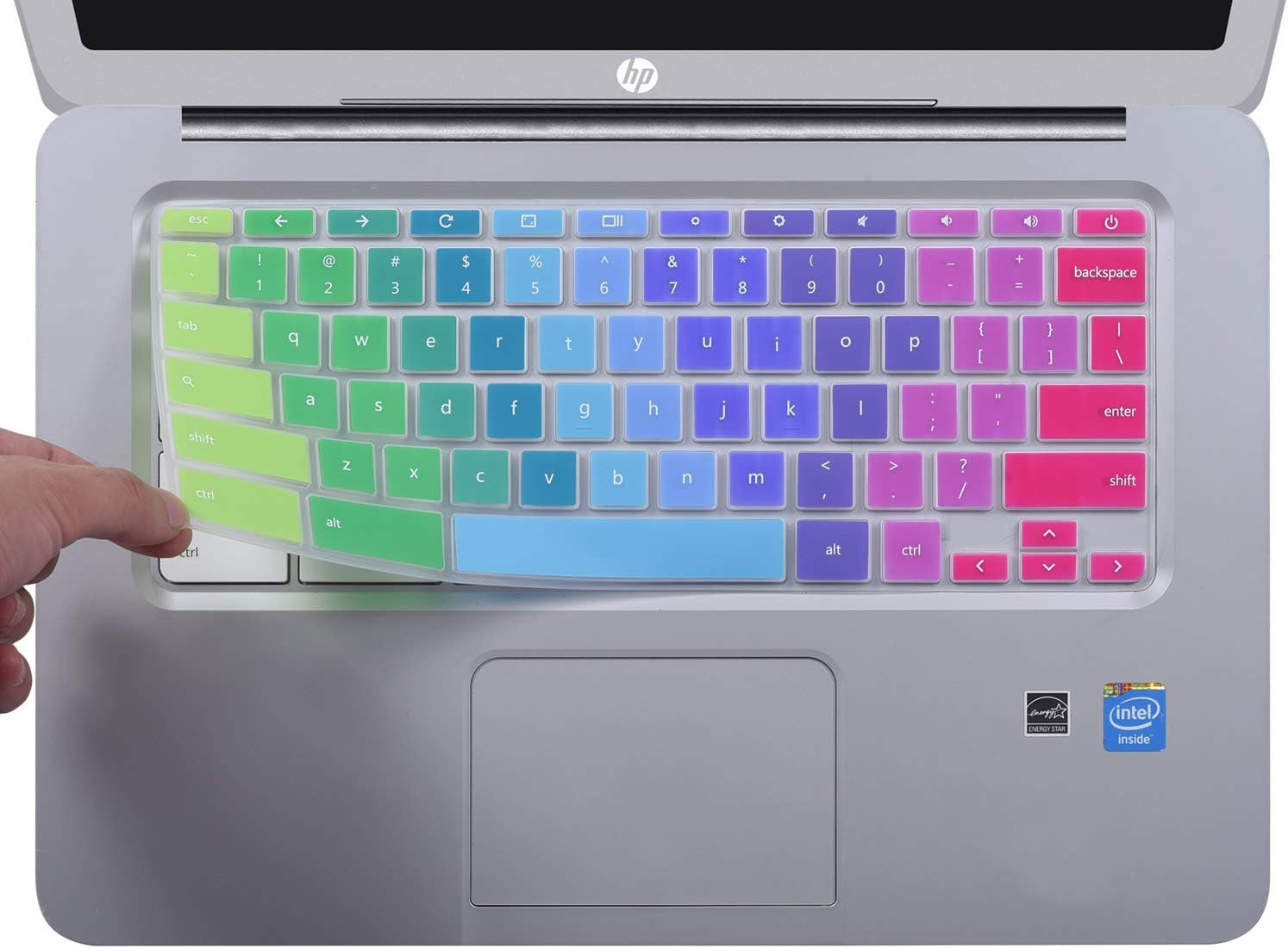 Colorful Keyboard Cover for HP 14 Inch Chromebook 14-Db 14-D
