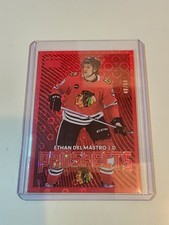 2024-25 Skybox Metal Universe Star Rubies /50 Ethan Del Mastro