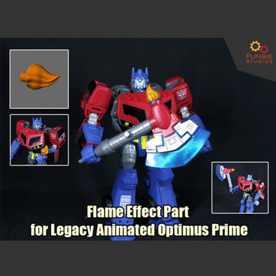 Upgrade Kit Flame Effect for Legacy Animated Optimus
