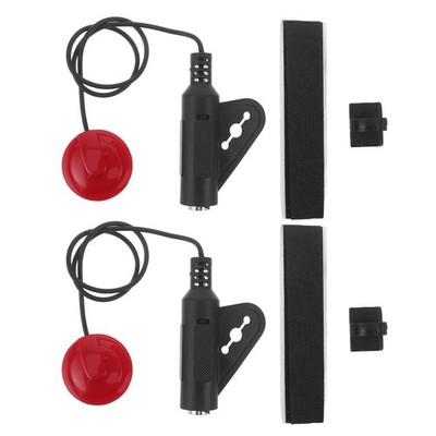 2 Pcs Attachable Pickup for Guitar Acoustic Adhesive Instrument Classical