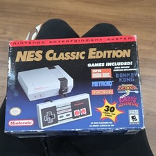 Nintendo NES Classic Edition Console Gray Black HDMI 30 Pre-Installed Games