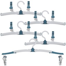 5 Pcs Folding Hanger Foldable Hangers Clothes Drying Rack Closet