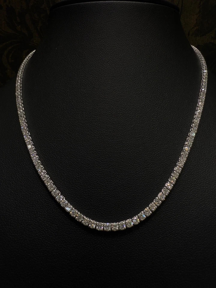 8Ct Round Cut Lab Created Diamond 20