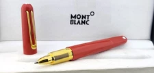 Grate Montblanc Writers Edition  Orange colour Limited Edition Roller Ball Pen