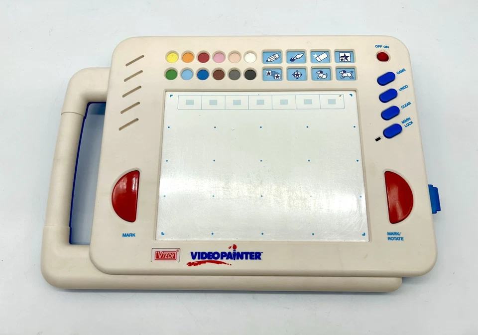 Vintage 1990s VTech Video Painter NO STYLUS With Video Cable & Original Manual - Image 4 of 4