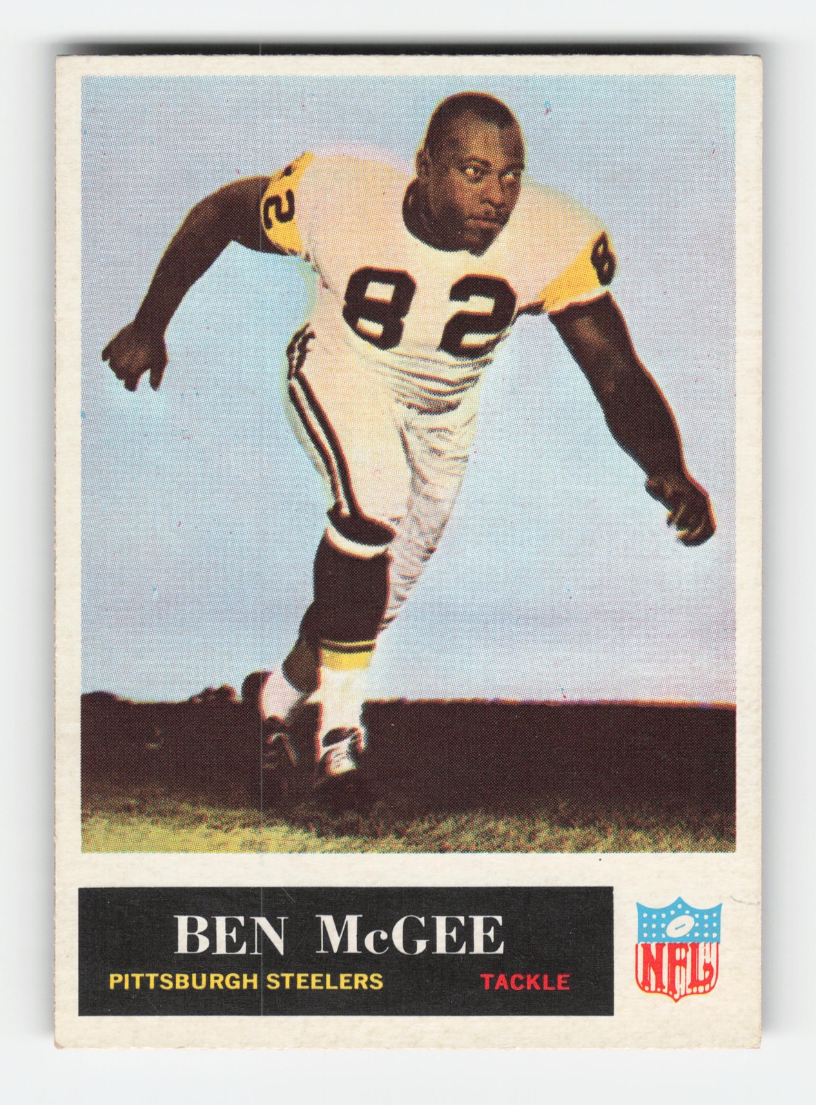 Ben McGee #150 Football Cards 1965 Philadelphia trading card — raw and PSA graded price guide