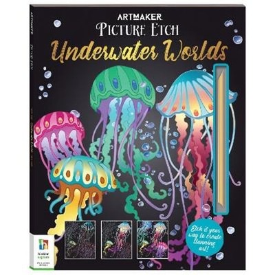 Picture Etch Underwater Worlds by Hinkler Pty Ltd: Used