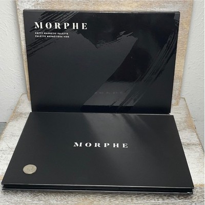 Morphe Empty Magnetic Palette Cardboard Black 9.5''x7'' Brand New