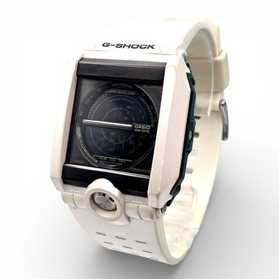 Casio G SHOCK G 8100A Digital Men s Wristwatch Working Rare White