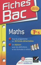 Fiches Bac Maths Tle S: Fiches de cours - Terminale S, Jean-Dominique Picchiotti