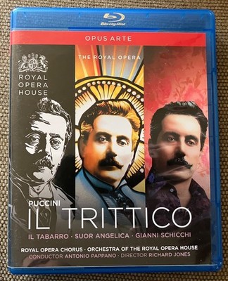 Puccini: Il Trittico (Blu-ray, 2012, Region Free, Opus Arte) - All Regions