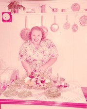 KF12-520 AMERICAN CONTRALTO OPERA SINGER KATE SMITH ORIG 4X5 COLOR TRANSPARENCY