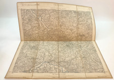 CARTINA MILITARE PASSO DI SPLUGA 1896 MonteMario Roma