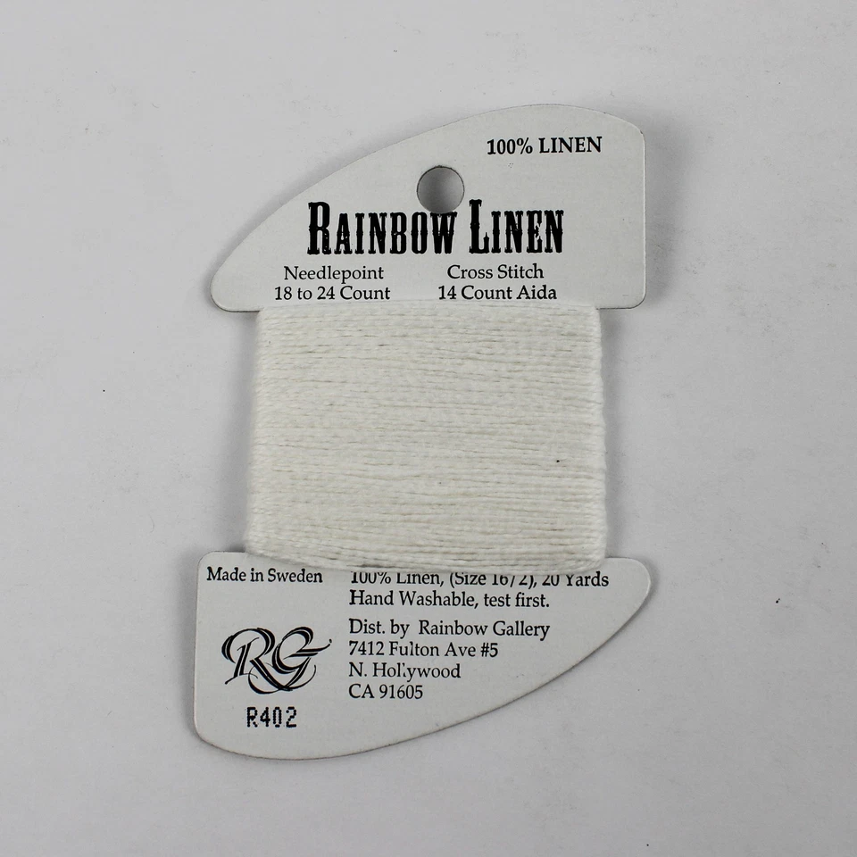 Lot of 2 packs of Linen Thread for Needlepoint & Cross Stitch, 20 yds. each  - Image 3 of 4