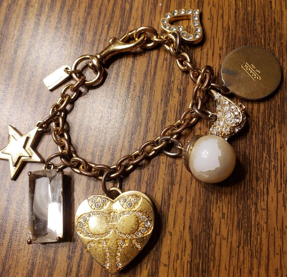 Coach Retro Charm Adjustable Slider Bracelet | Fashion Bracelets | Jewelry  & Watches | Shop The Exchange