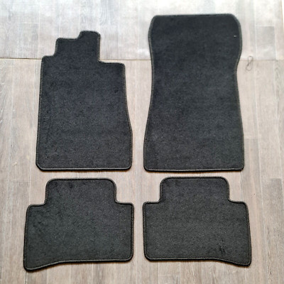 Car Floor Мats Вelour for Mercedes CLK C208 1997-2002 Waterproof Black Carpet