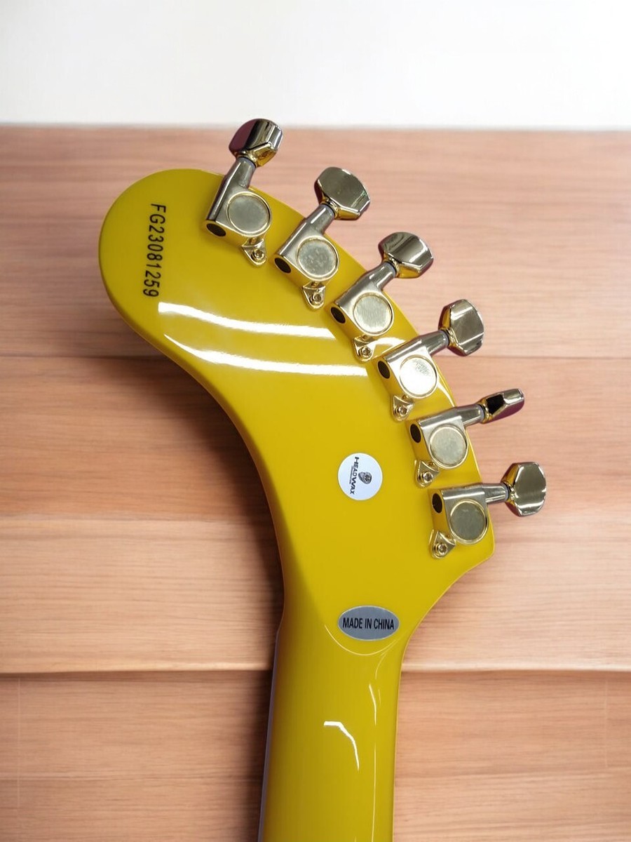 ギター FERNANDES FERNANDES YELLOW RED HEART ZO-3 Electric Guitar with Case | eBay