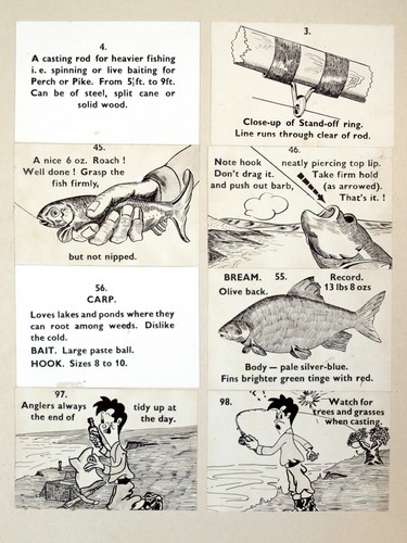 Minicine. Süßwasserangeln. J.K Bays. 13 Original Storyboards. Martin Lucas. - Bild 8 von 9