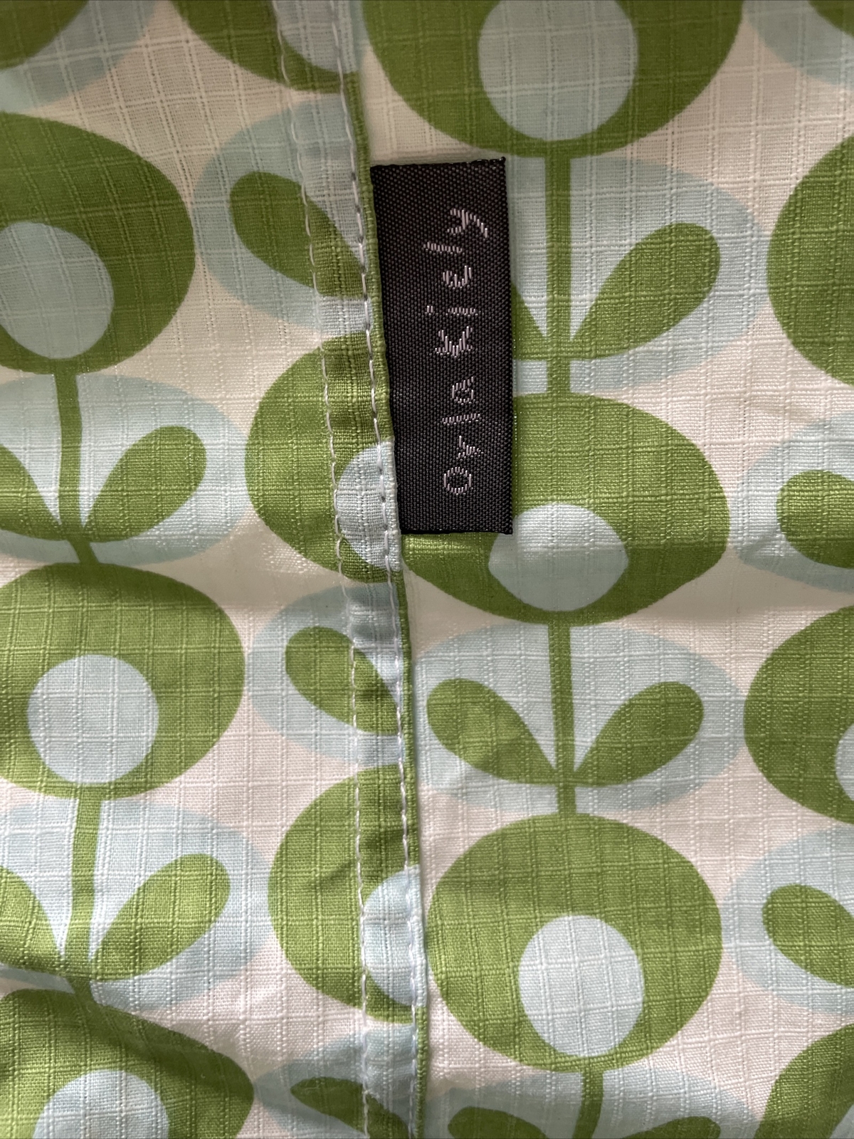 New Orla Kiely Fabric Floral Printed Bag Foldable Rare Sample Sale eBay