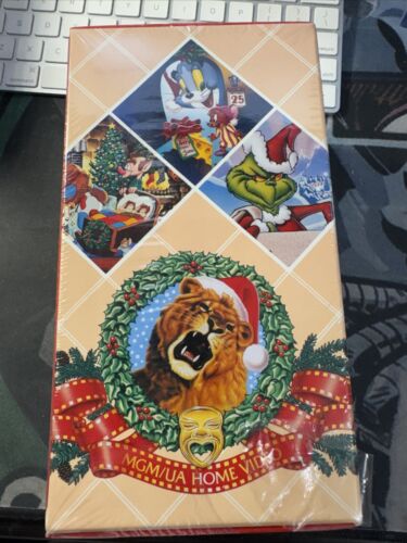 SEALED 1991 MGM UA VHS Christmas Collection Tom & Jerry, The Grinch, Cartoon NEW - Picture 3 of 6