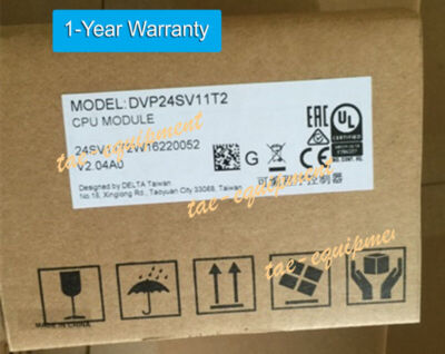 DVP24SV11T2 Delta SV2 Series Functional PLC DI10 AI2 DO12 Transistor(NPN) 24VDC