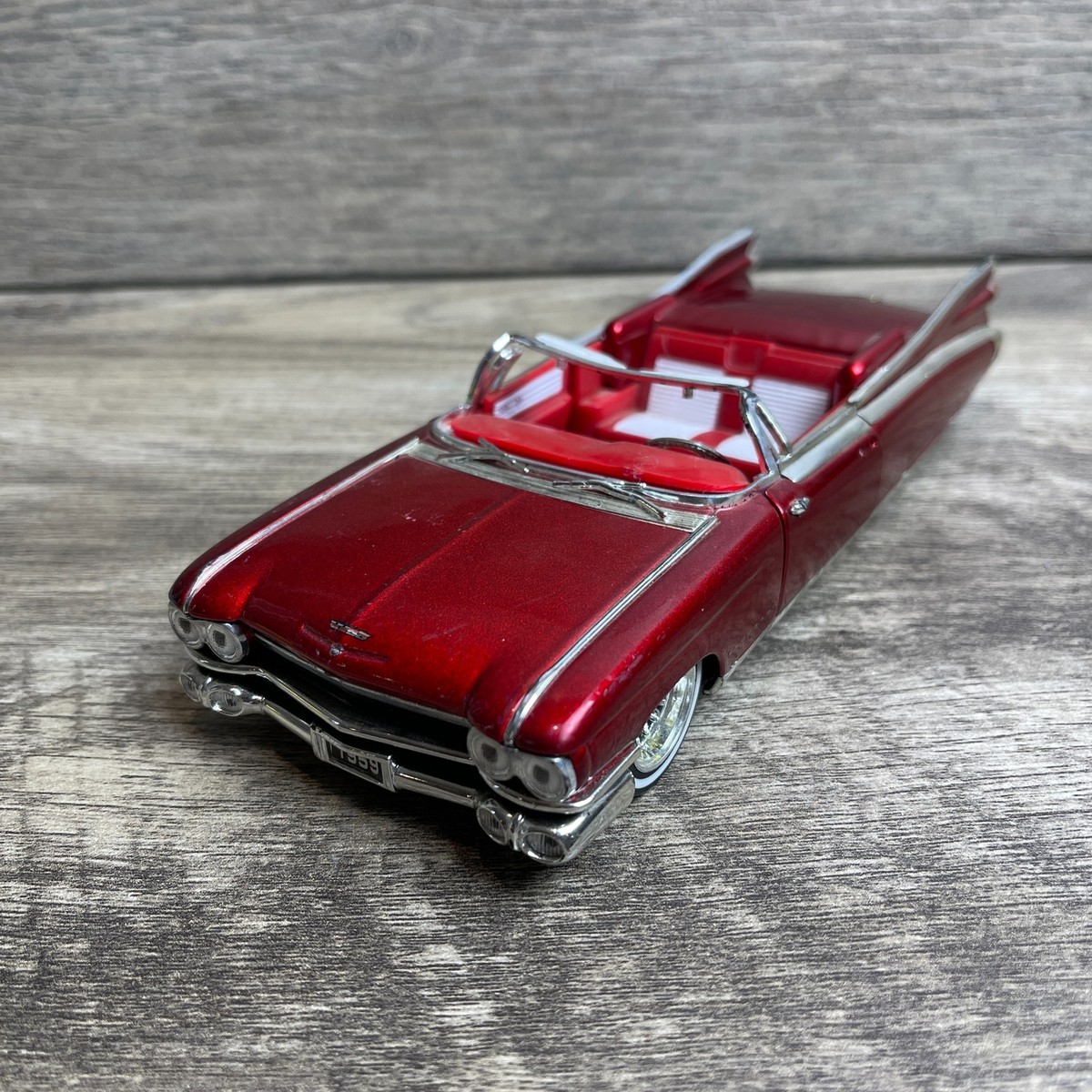 Jada Toys 1959 Cadillac Eldorado Red 1:24 Scale Diecast Kids