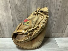 Mizuno MT1200 Catchers Glove Mitt Prof. Model Handcrafted Leather Max Flex RHT