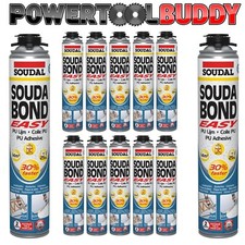 Soudal Plaster Board Adhesive Dry-fix GUN GRADE 750ml Box Of 12