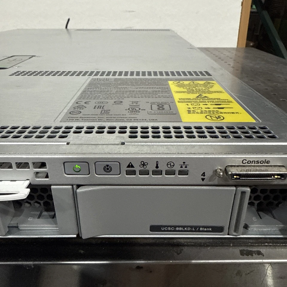 Cisco UCS C220 M4 Xeon E5-2630 v3 128 GB DDR4 1U Server No Drives/No OS #4 - Image 2 of 4