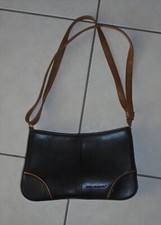 Handtasche Schultertasche Damentasche Umhängetasche schwarz braun Marc Chantal